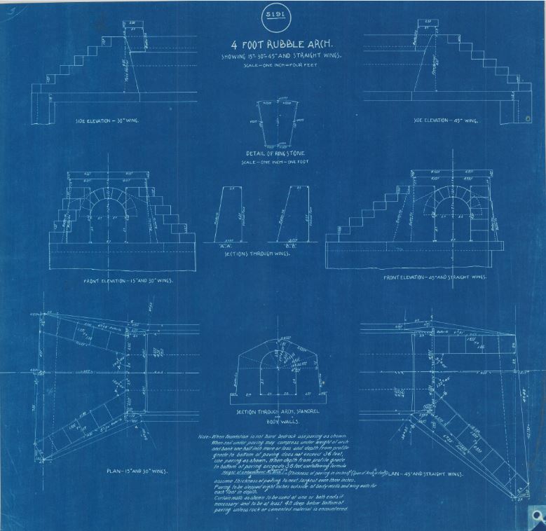 Hawaii rubble arch blueprint