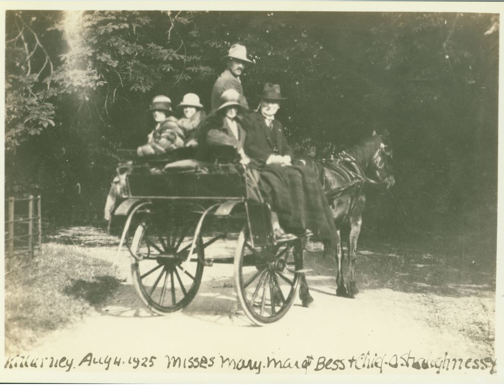O' Shaughnessy and family.